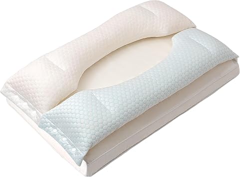 Memory Foam Bed Pillow, Medium Firm for Neck Pain Relief
