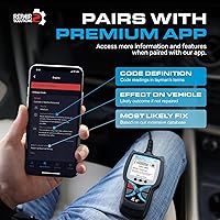 Vista 7 de BLCKTEC 420 Bluetooth OBD2 Scanner Diagnostic Tool - Vehicle Code Reader for Car - Clears Check Engine Light - Comes with Premium OBD App On IOS &