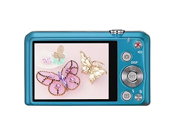Amazon | CASIO デジタルカメラ EXILIM 1610万画素 6倍 ブルー