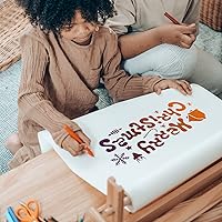 Vista 8 de EXCEART 6 hojas de plantillas de huellas de Papá Noel de Navidad, plantillas de pintura huecas para piso, madera, ventana, pared