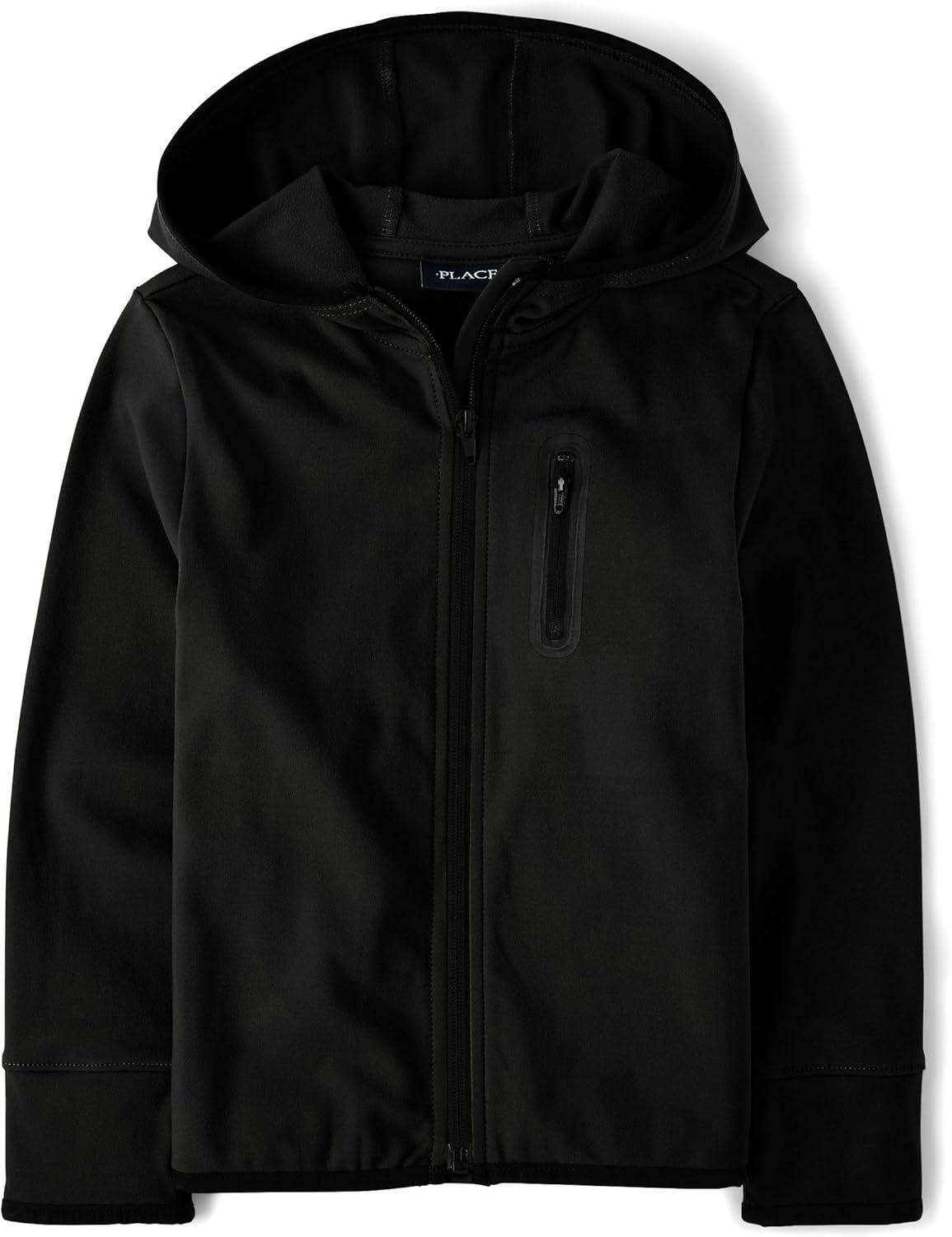 The Children's Place boys Soft Tech Hooded Full Zip Up Sweatshirt