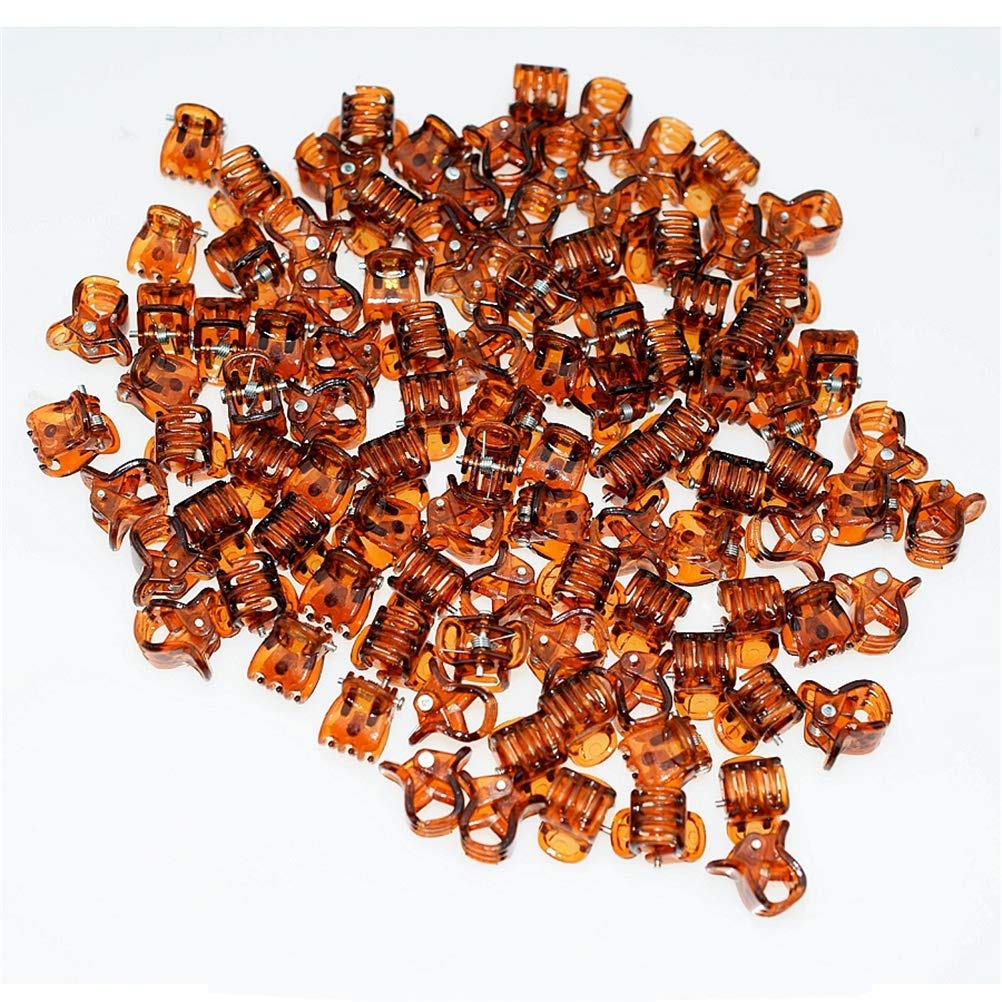 100pc/pack 1cm Hair Claws Clip for Women Girls Black...