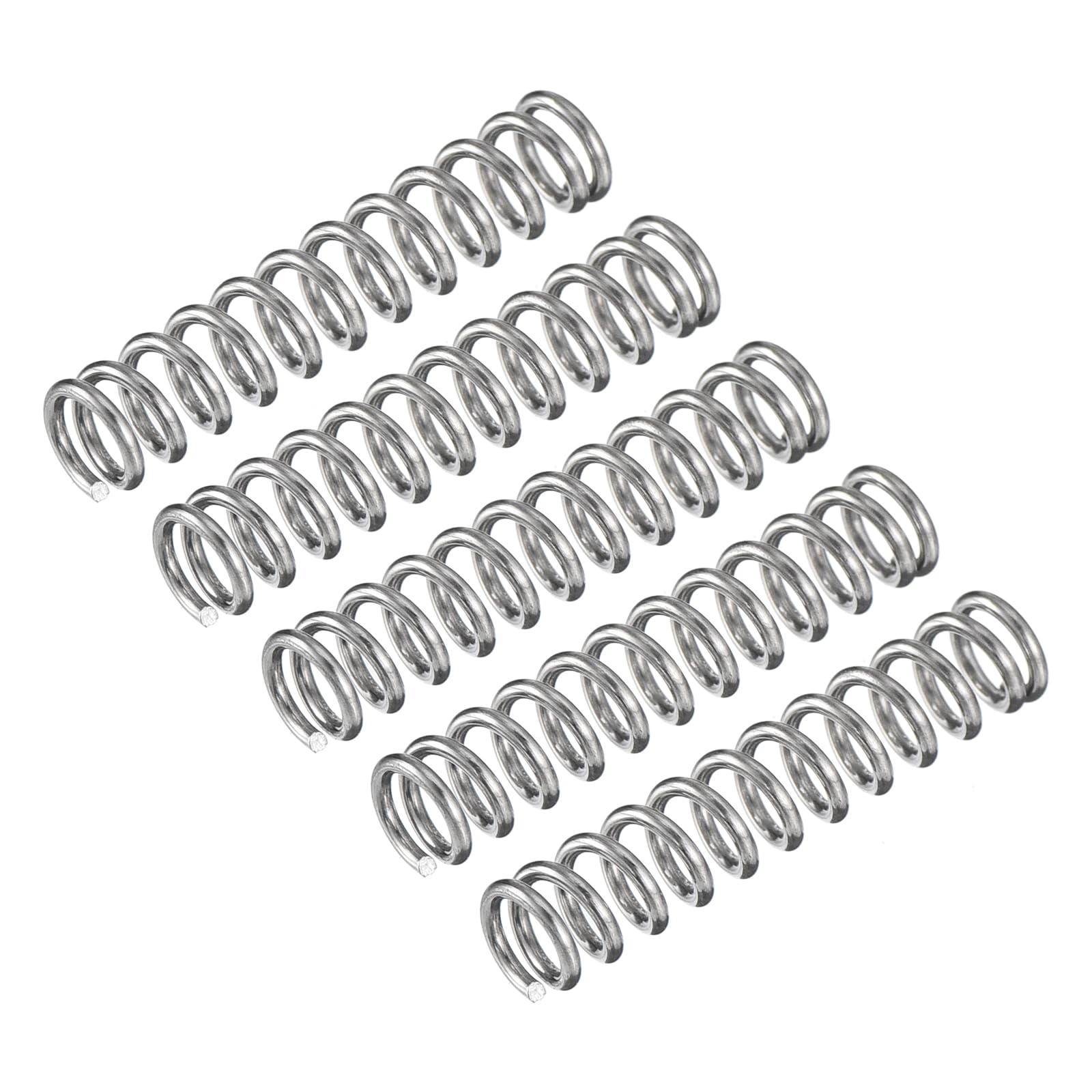 uxcell 5Pcs Compression Spring 304 Stainless Steel 25mmOD,1.6mmWD,45mmFL — Amazon image 8