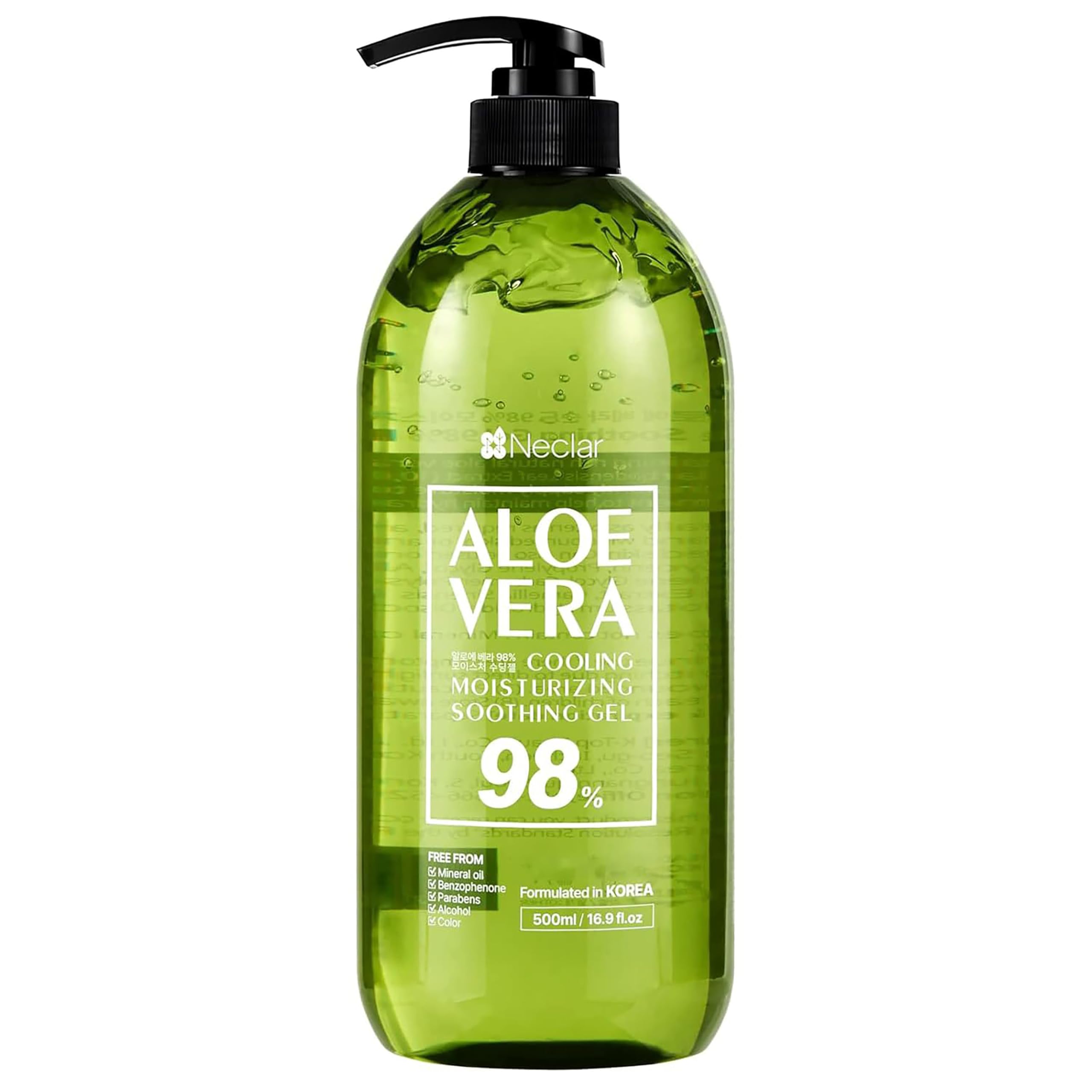 Amazon.com : Neclar 98% Pure Aloe Vera Gel for Sunburn Relief