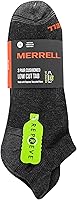 Vista 26 de Merrell Paquete de 3 calcetines de senderismo para mujer (pestaña de corte bajo/cuarto/tripulación)