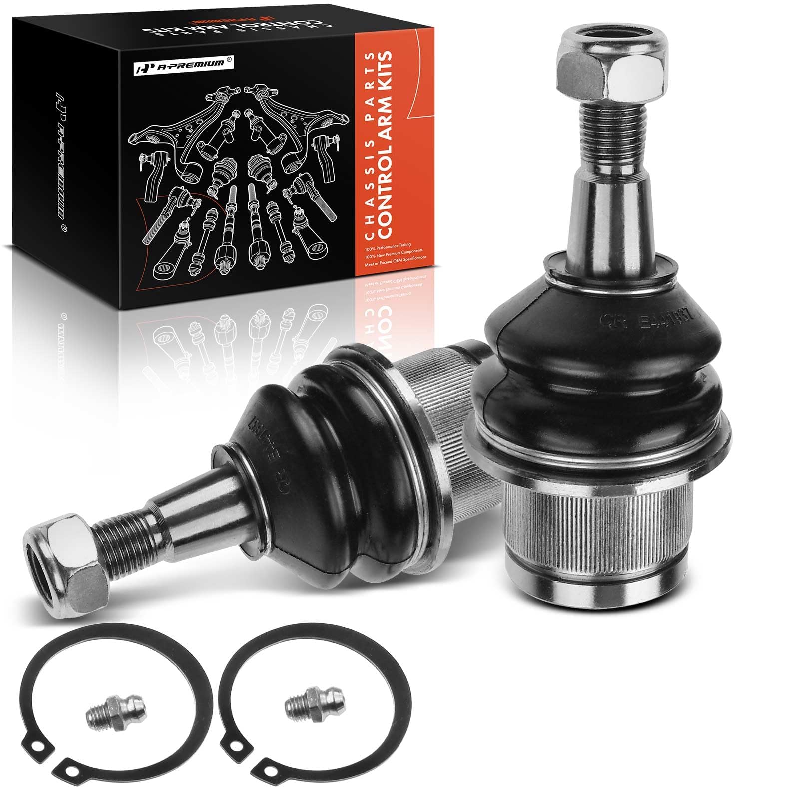 Amazon.com: A-Premium 2 x Front Rearward Lower Ball Joint