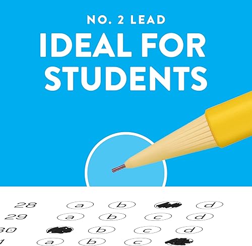 Miniatura 6 de Paper Mate Portaminas sin parar  0.028 in  HB #2  Varios colores de barril de neón  4 unidades