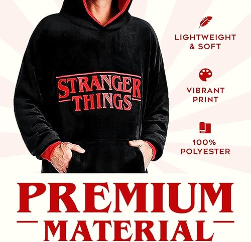 Miniatura 3 de Stranger Things Manta con capucha
