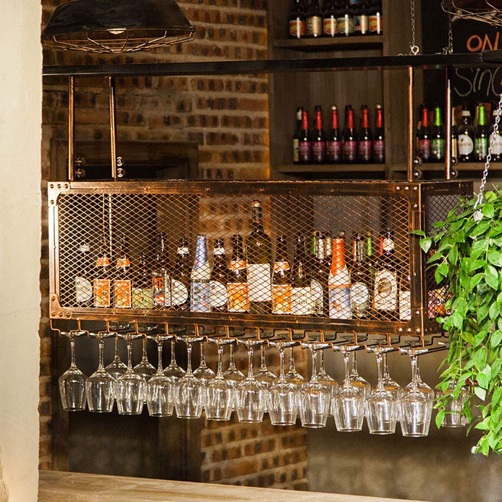Casier à vin mural compact pour optimiser le rangement des verres