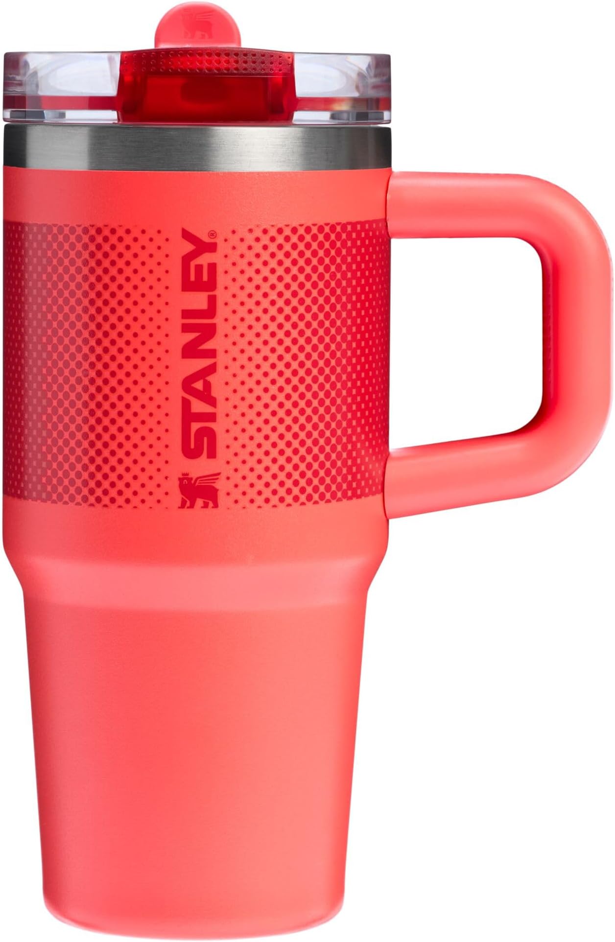 Stanley Quencher Pro Tour Flipstraw Tumbler 14 oz Hot Coral Fade (Box)