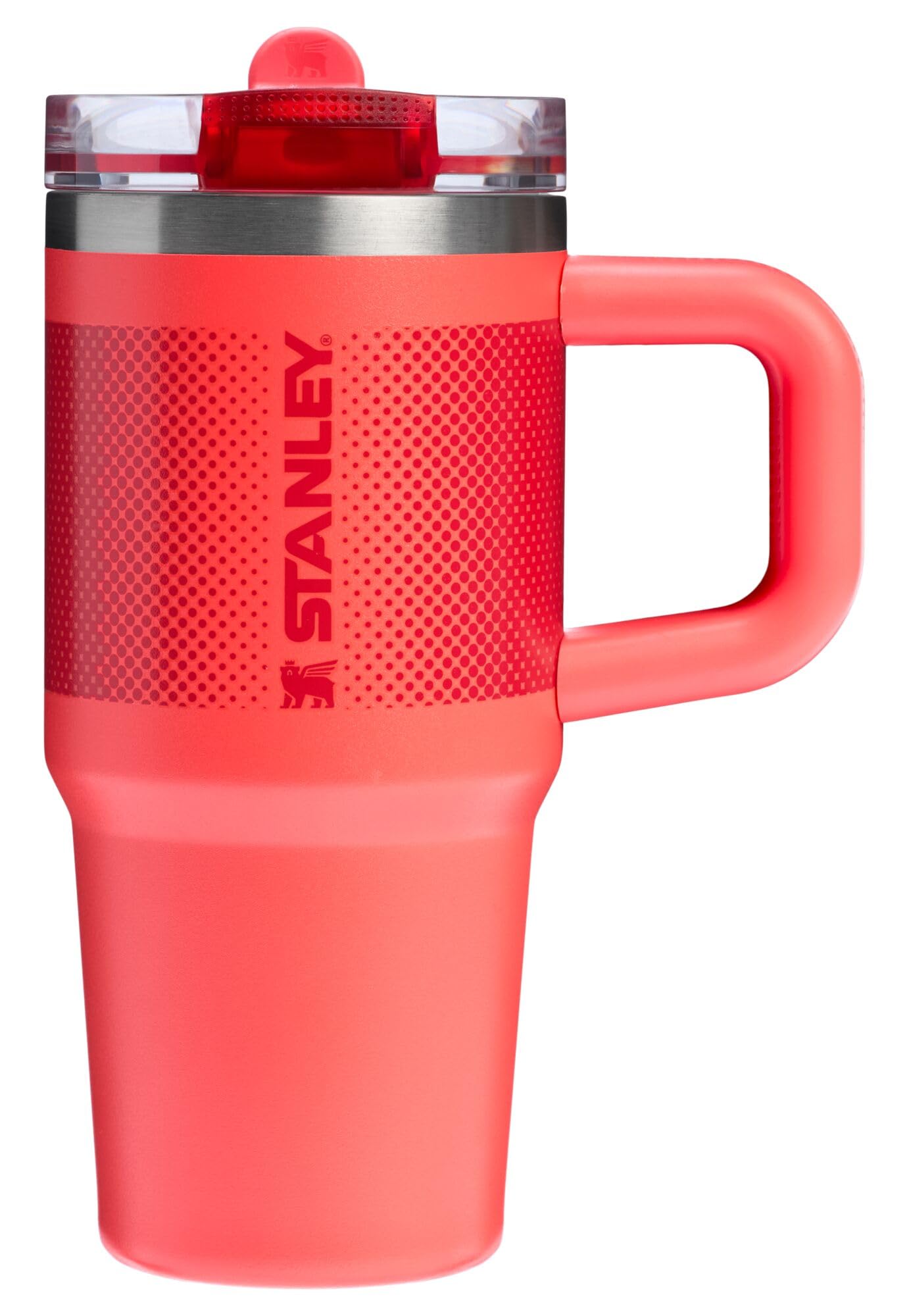 Stanley Quencher Pro Tour Flipstraw Tumbler 14 oz Hot Coral Fade (Box)