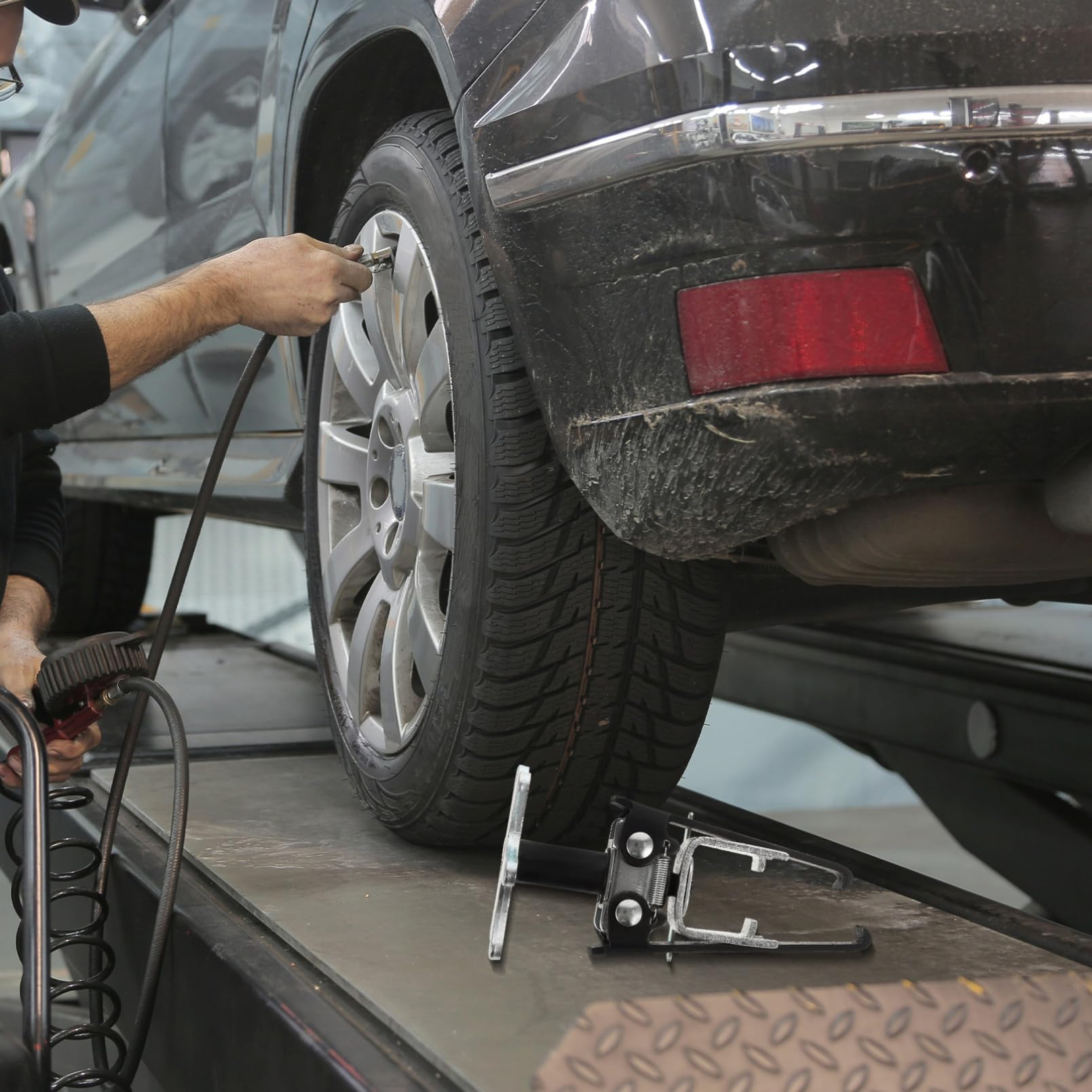 Strumento per Compressione Molle Valvole Motore Auto Utensile Riparazione Compressore Molle Valvole Accessorio Professionale per Autoveicoli