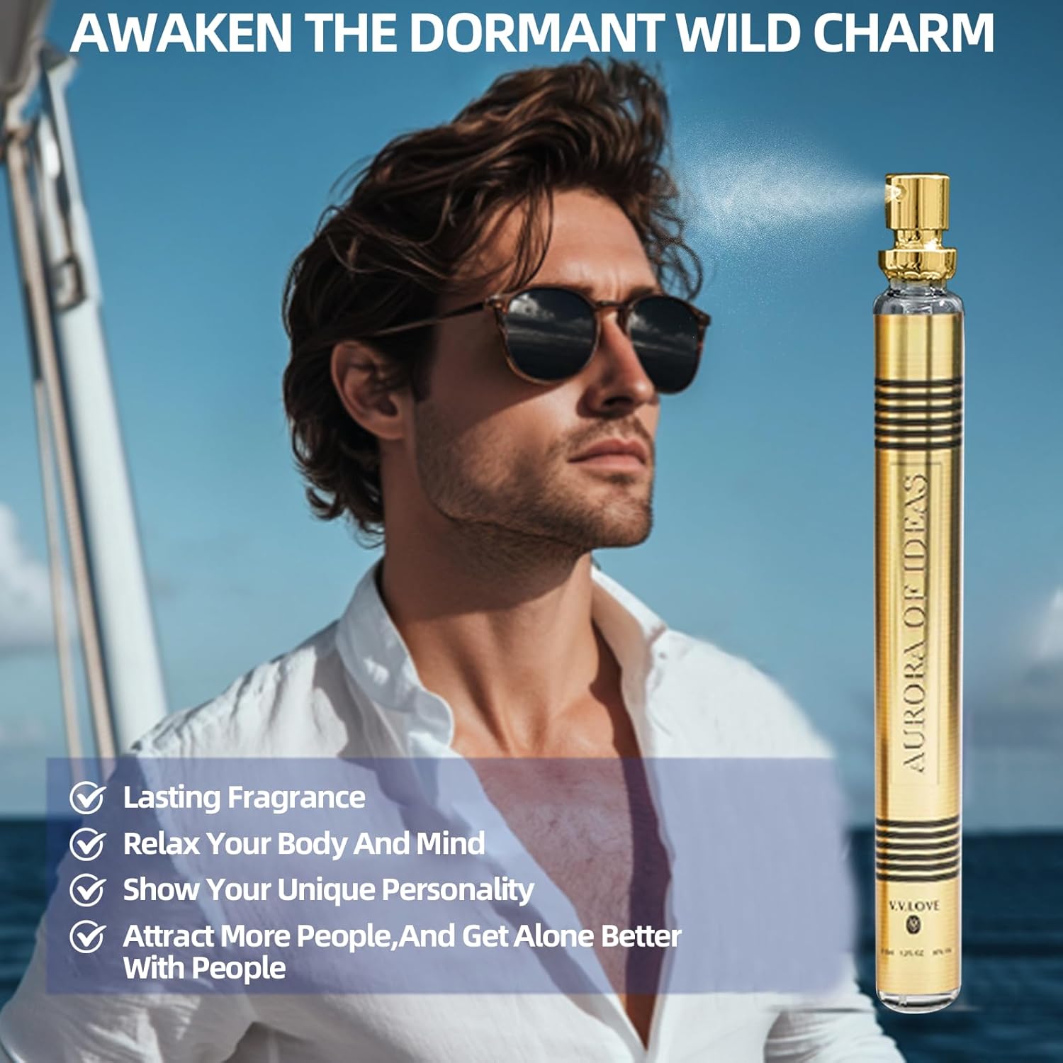 4 Pack Cologne for Men(4x35ml),Perfume for Him,Valentines Day Gifts,Gifts for Husband,Gifts for Him,Eau de Toilette,Stocking Stuffers for Men,Travel Size Perfume,Natural Spray Long Lasting Gift - Image 4