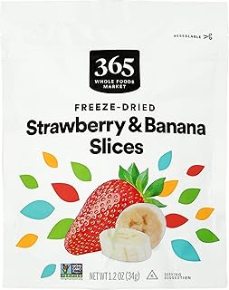 365 by Whole Foods Market Freeze Dried Strawberry & Banana Blend, 1.2 OZ