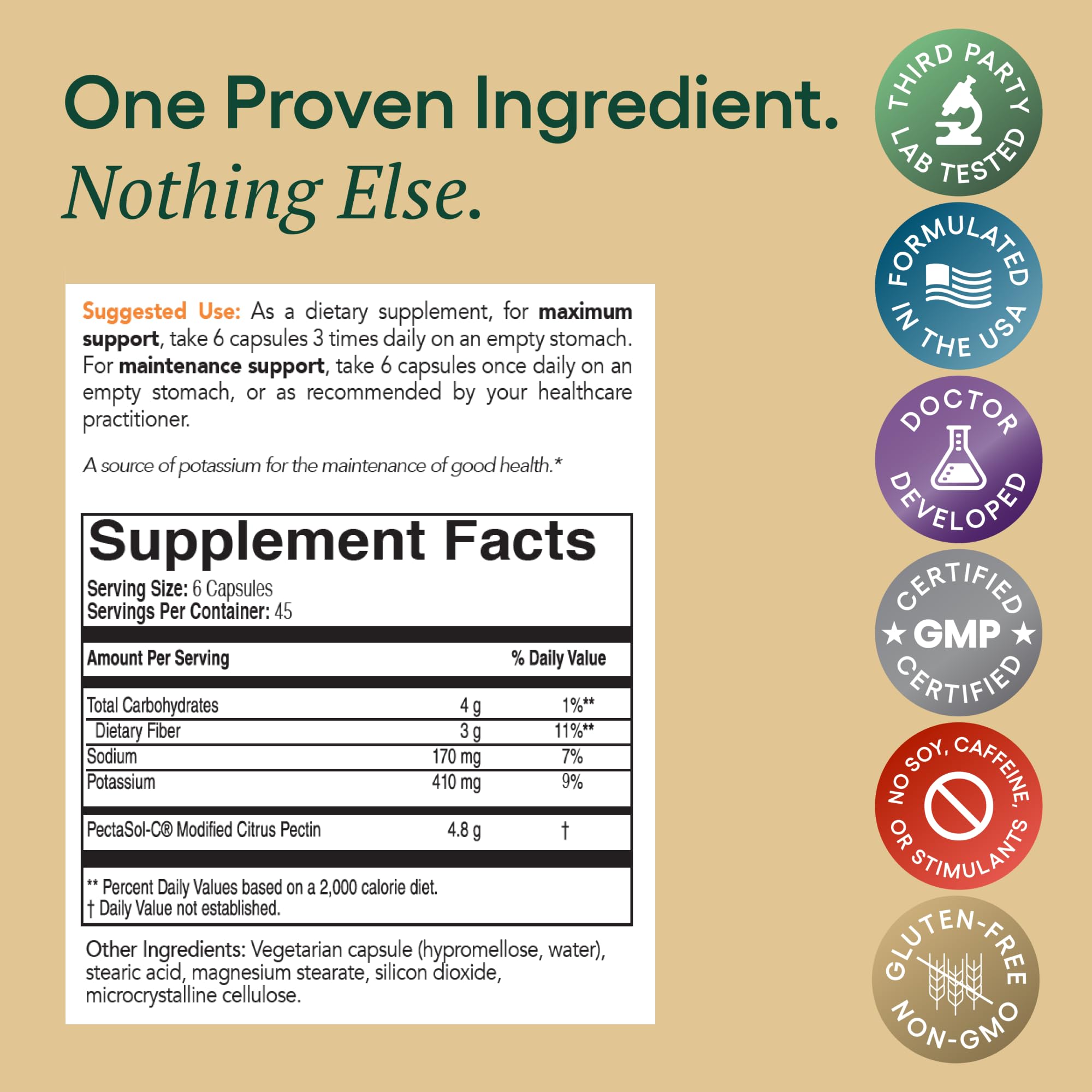 ecoNugenics PectaSol Modified Citrus Pectin Supplement – 270 Capsules — Amazon image 5