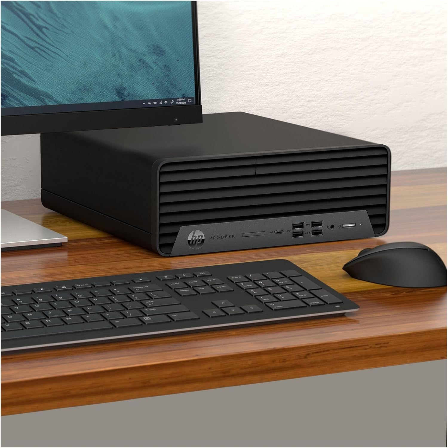 HP ProDesk 600 G6 SFF Business Desktop Computer PC, Six-Core i5-10500, 32GB DDR4, 1TB SSD, Keyboard and Mouse, WiFi, Bluetooth, Windows 11 Pro (Renewed)