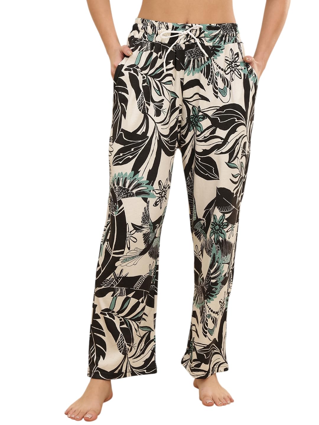 valles365 by s.c. Women Printed Hosiery Lounge Pants-picture-54