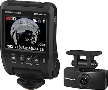 Amazon Co Jp コムテック 車用 ドライブレコーダー 360度全方位 リヤカメラ搭載 Hdr361gw 360 全方位録画 Microsdカードメンテナンスフリー対応 32gbmicrosdカード付属 日本製 3年保証 常時録画 衝撃録画 Gps 駐車監視 補償サービス2万円 家電 カメラ