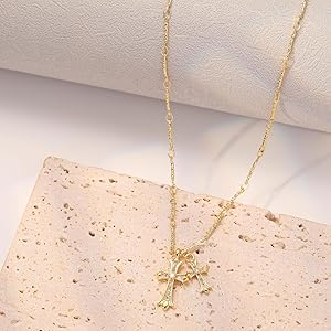 高見沢俊彦プロデュースオーダーメイドCROSS NECKLACE UNDERCOVER AW02 “Witches Cell Division” .925 Silver Multi