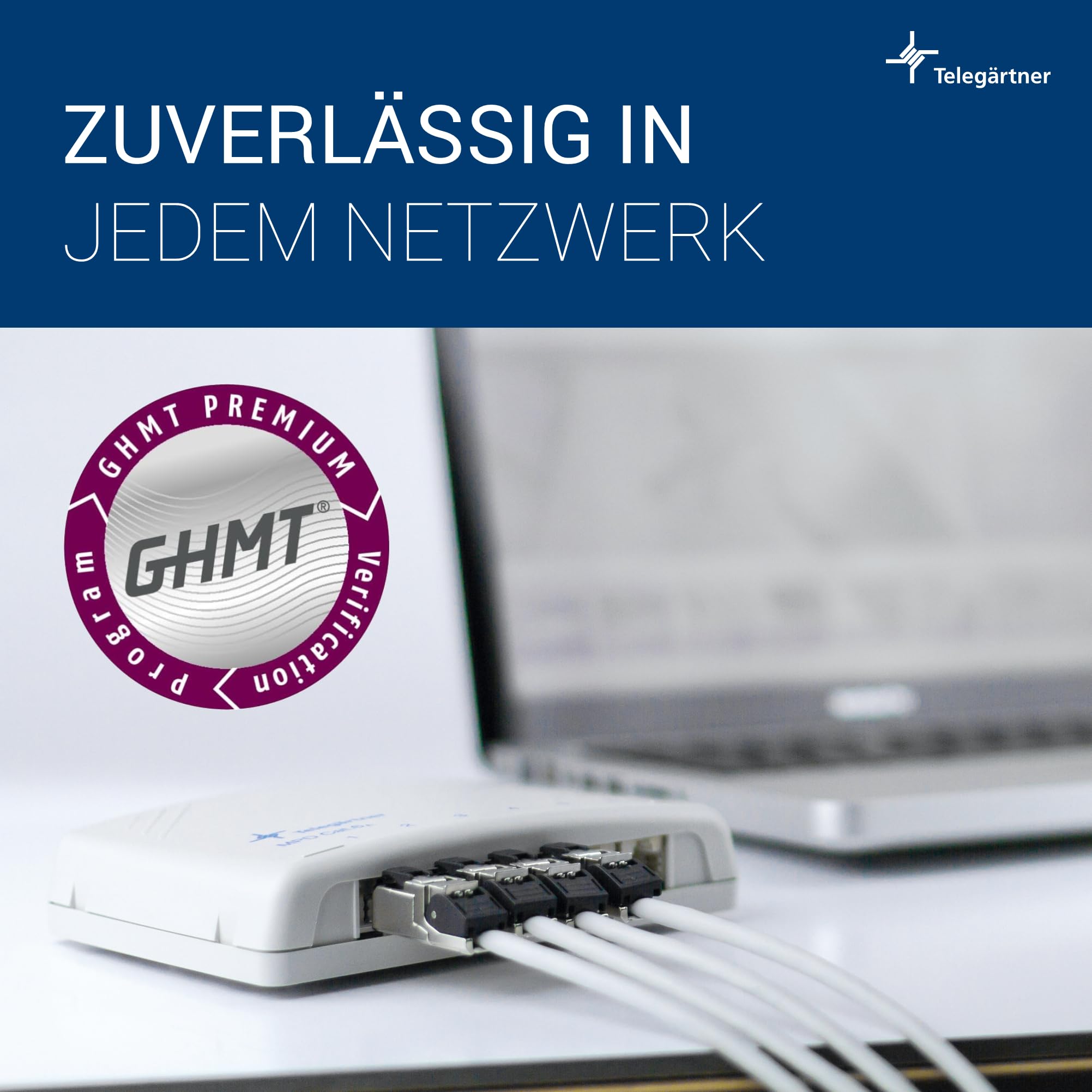 TELEGARTNER 12 Stück Feldkonfektionierbarer RJ45-Steckverbinder MFP8 Cat.6A, geschirmt, Vierkammer-Adermanager, Farbcodierung T568B, konfektionierbar vor Ort, IP20