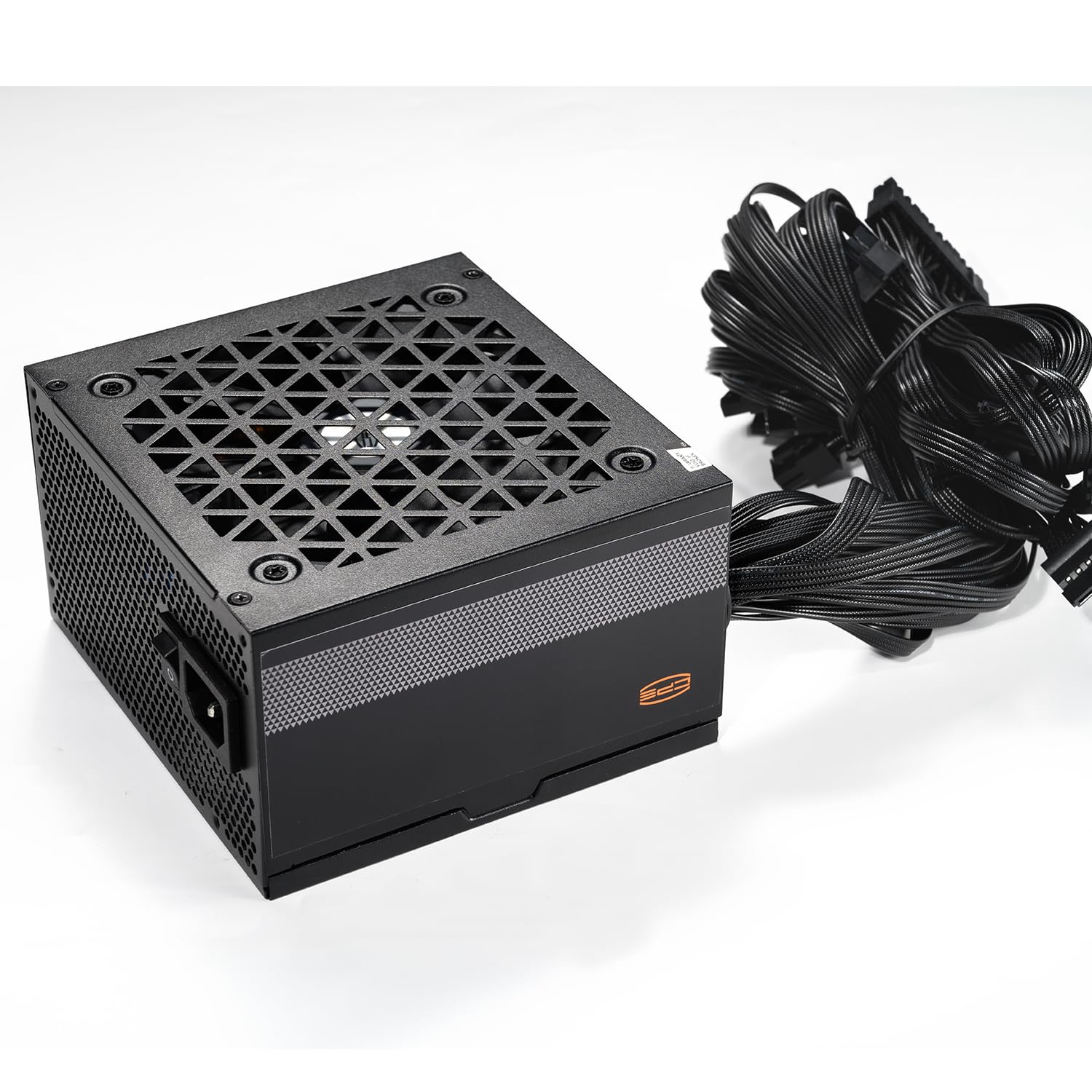 PCCOOLER CPS YK650H, Alimentatore ATX 650W - Certificazione 80 PLUS Bronze - Basso Rumore - Cavo Piatto con Rilievo - Non Modulare