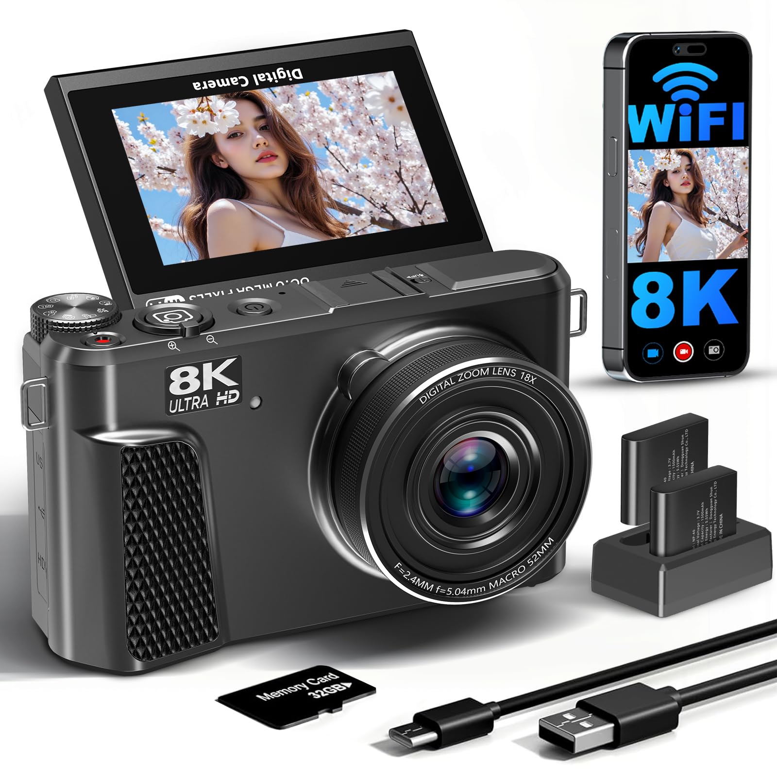 NIKICAM 8K Digital Camera