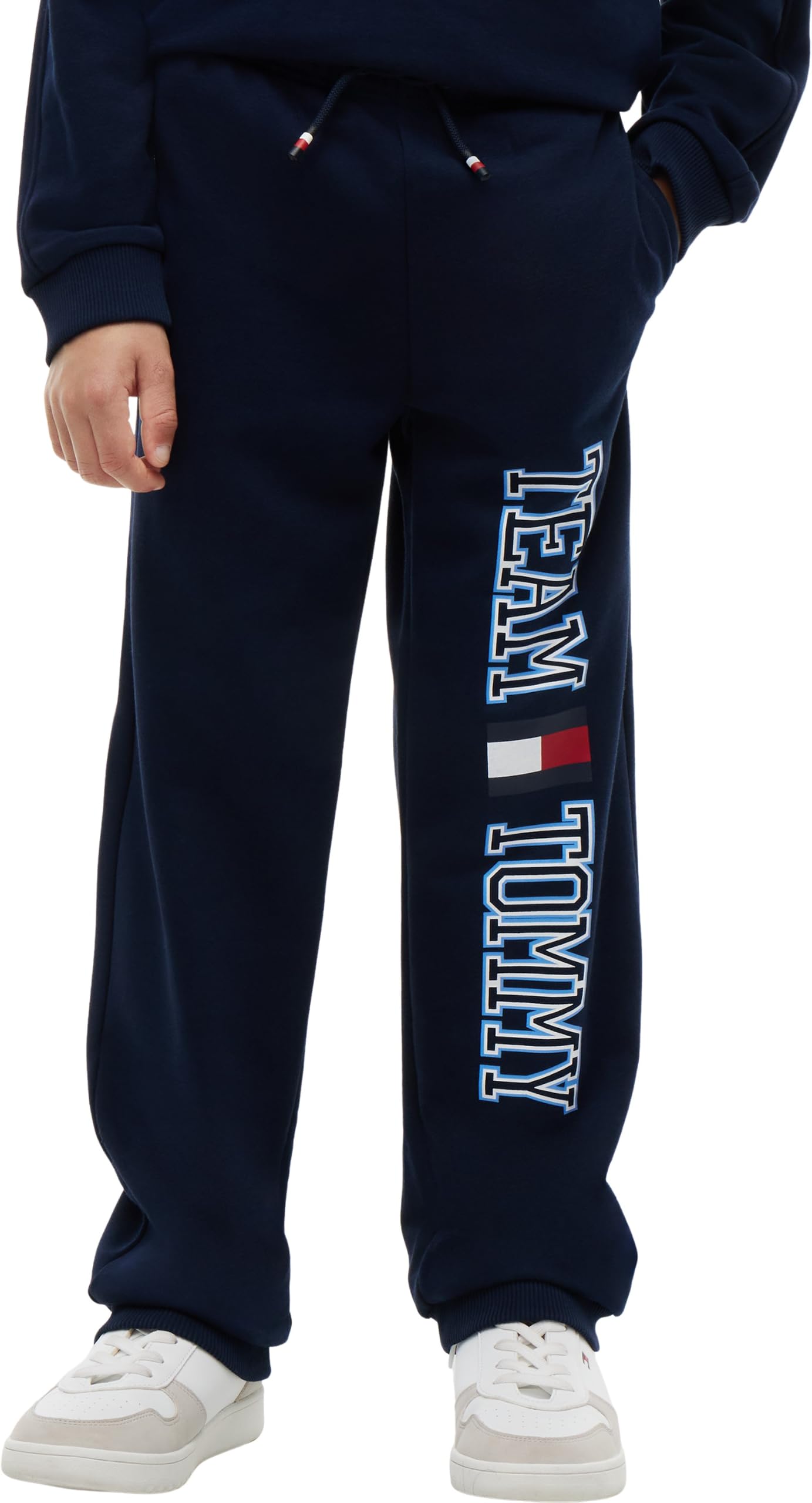 Tommy Hilfiger - Team Tommy Sweatpant Kb0kb10497, Pantaloni da Tuta Bambini e Ragazzi