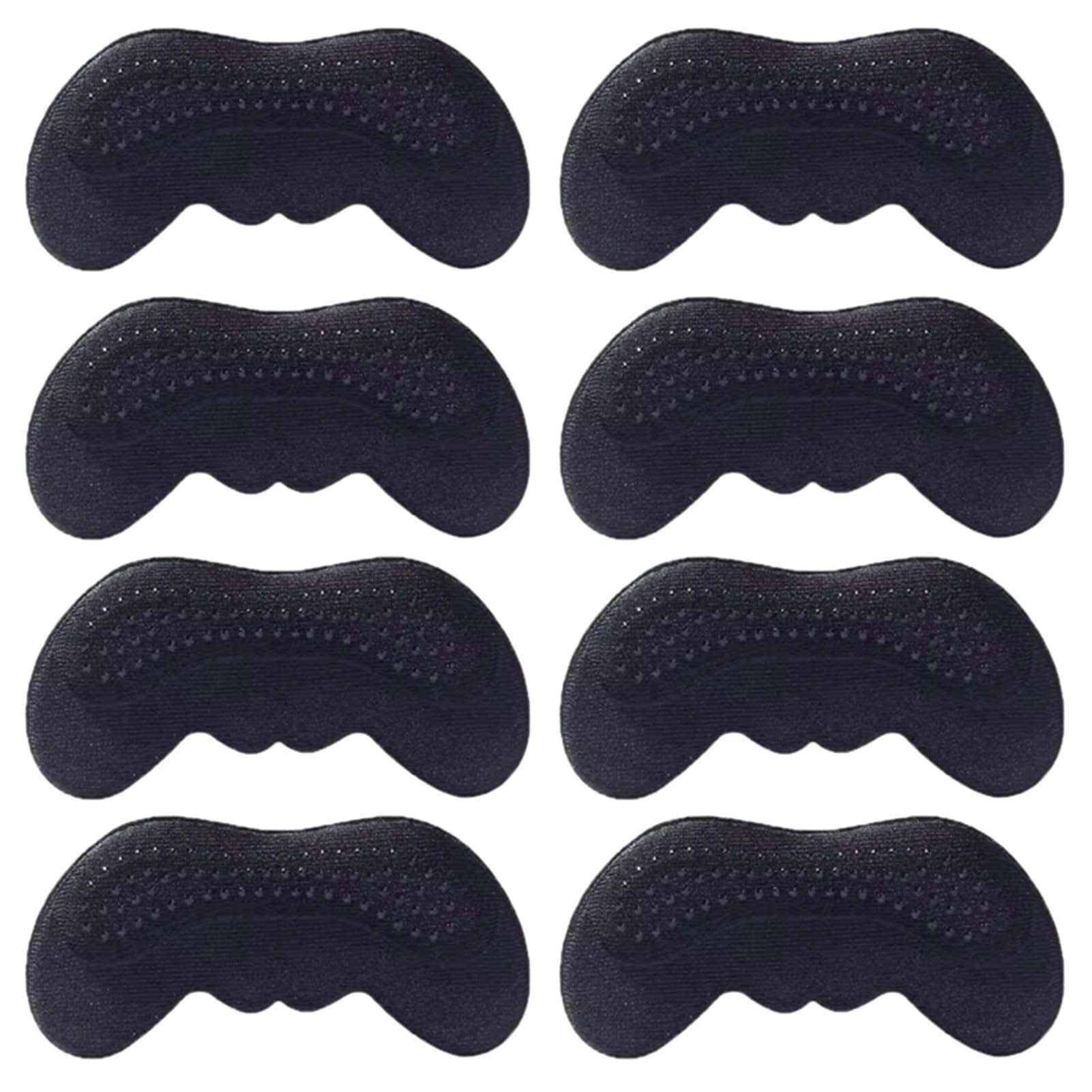 Almohadilla Protector Talon Almohadillas de talón extraíbles para zapatos, el parche en el talón reducirá la fricción entre el zapato y el talón, protegiendo la piel (Color : Black, Size : 20pcs-thi
