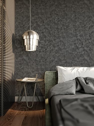 Miniatura 2 de Papel de pared de mármol brillante, papel de contacto de mármol de granito para remodelación de muebles, papel tapiz grueso extraíble autoadhesivo