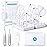 Termichy Travel Bottle Cleaning Kit: Portable Drying Rack & Brush Set for Working Moms - Compact Baby Essentials for Hotel & Camping