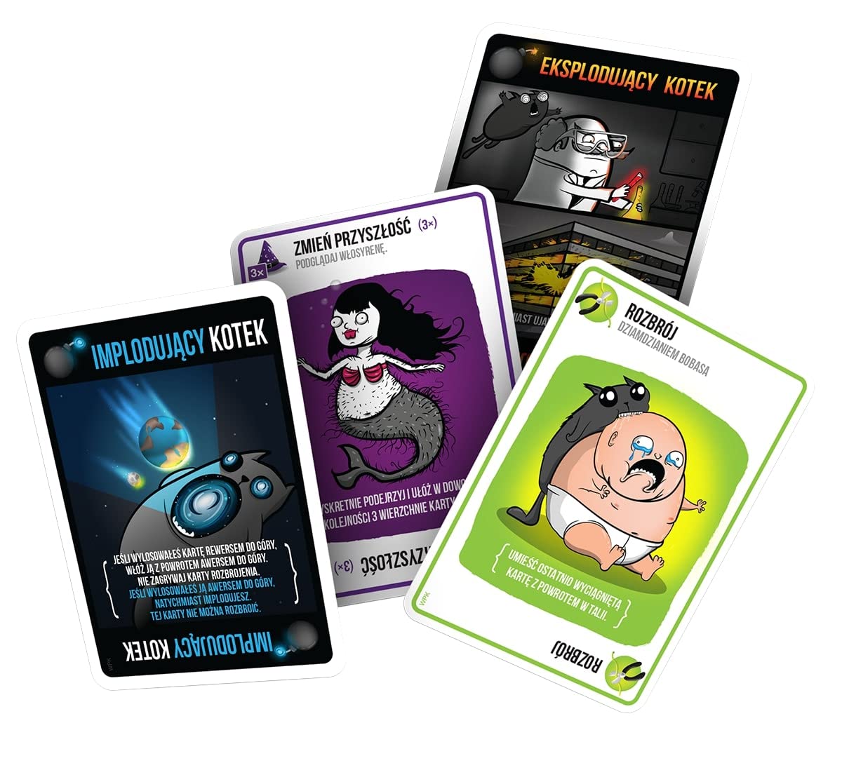 Asmodee, Gra planszowa Eksplodujące Kotki: Przepisy na Kotastrofę