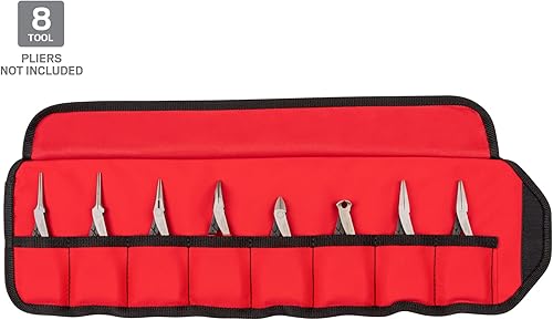 Miniatura 9 de TEKTON Juego de alicates pequeños, 3 piezas (nariz larga, nariz plana, corte)  PMN99003