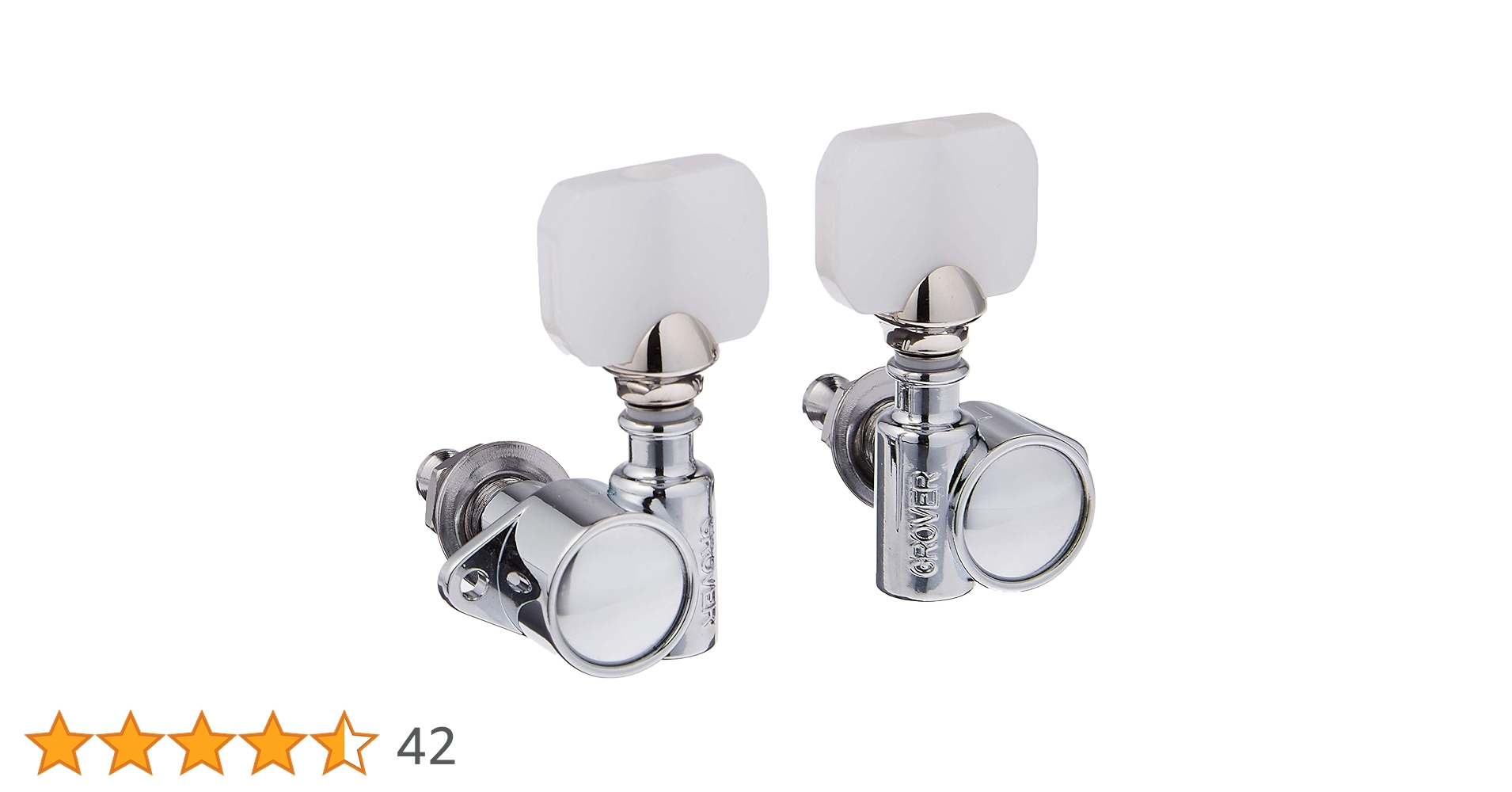 Grover 106C ギター　ペグ　グローバー Amazon | 【国内正規品】 GROVER グローバー ギターペグ 406C 6個