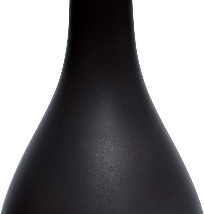 Lámpara de Mesa Cerámica Simple Designs LT1152-BLK Negra miniatura 4