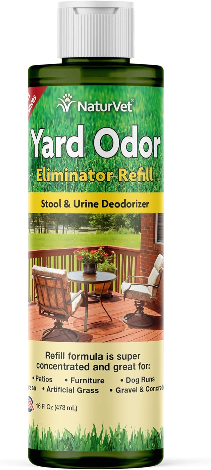 NaturVet Yard Odor Eliminator Eliminate Stool and Urine Odors from Lawn and
