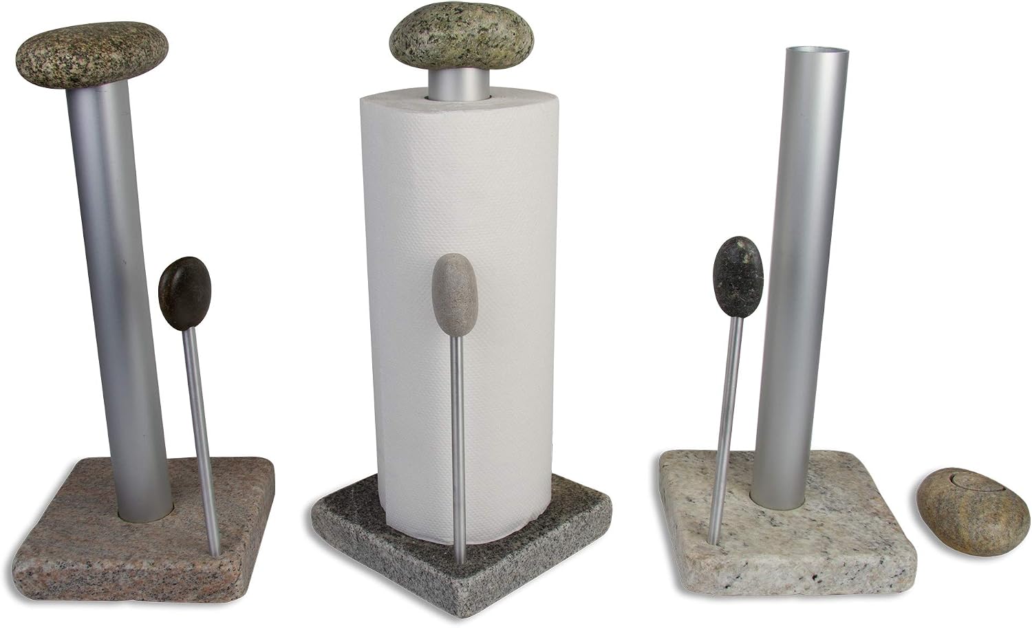Flash Sale Sea Stones Helping Hand Standing Granite Paper Towel Holder - Easy to Use One-Handed Tear - Modern Kitchen Design - Made in USA 🔥 Flash Sale Sea Stones Helping Hand Standing Granite Paper Towel Holder - Easy to Use One-Handed Tear - Modern Kitchen Design - Made in USA