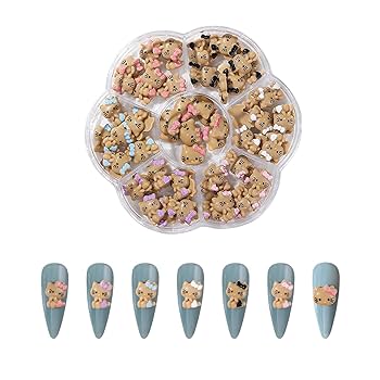 Amazon.co.jp: ネイルパーツ キティ 1ケース入り キティ ネイル