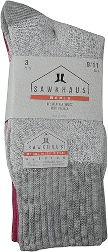 Miniatura 2 de Dependable Industries inc. Essentials 3 pares de calcetines multiusos para todo tipo de clima, casuales, modernos y cálidos y acogedores, son un