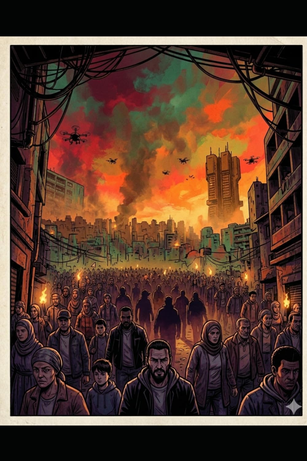 LE BOLOSS ATOMIQUE: Un thriller cyberpunk dans le Marseille de 2045 (Dystopie et Intelligence Artificielle)