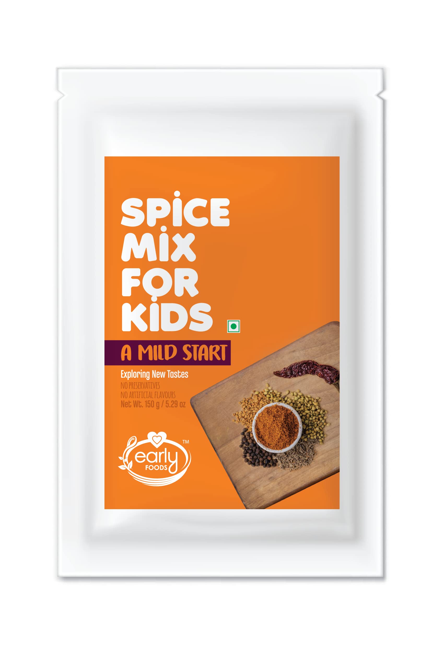 Early Foods - Spice Mix for Kids 150g | Mildly Spiced for Kids (B0BZRNCZFD) Amazon Price History, Amazon Price Tracker