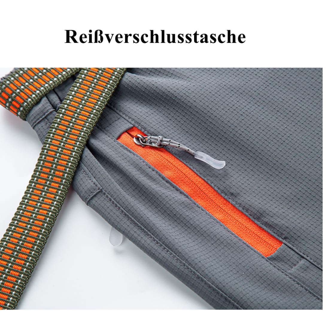 Daysskk Pantalones 2 en 1 con cremallera para niños, niñas, verano, senderismo, secado rápido y resistente al agua, 110-160