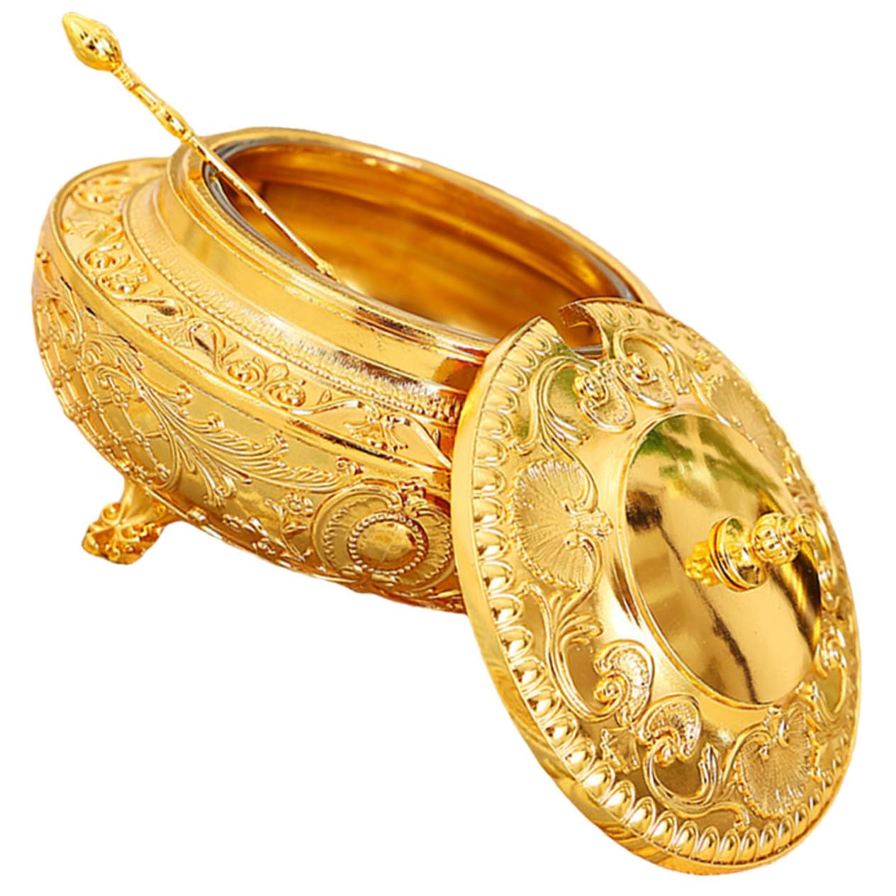 ABOOFAN 1Set European Vintage Spice Jar Household Condiment Container with Removable Lid for Seasoning Salt Kitchen Decor for Holidays and Gatherings