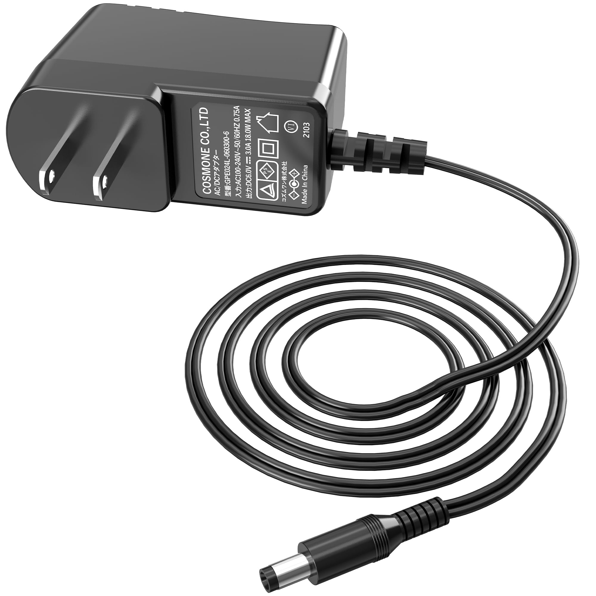 Amazon | アダプター 出力 プラグ コンバーター 電源 アダプター AC DC