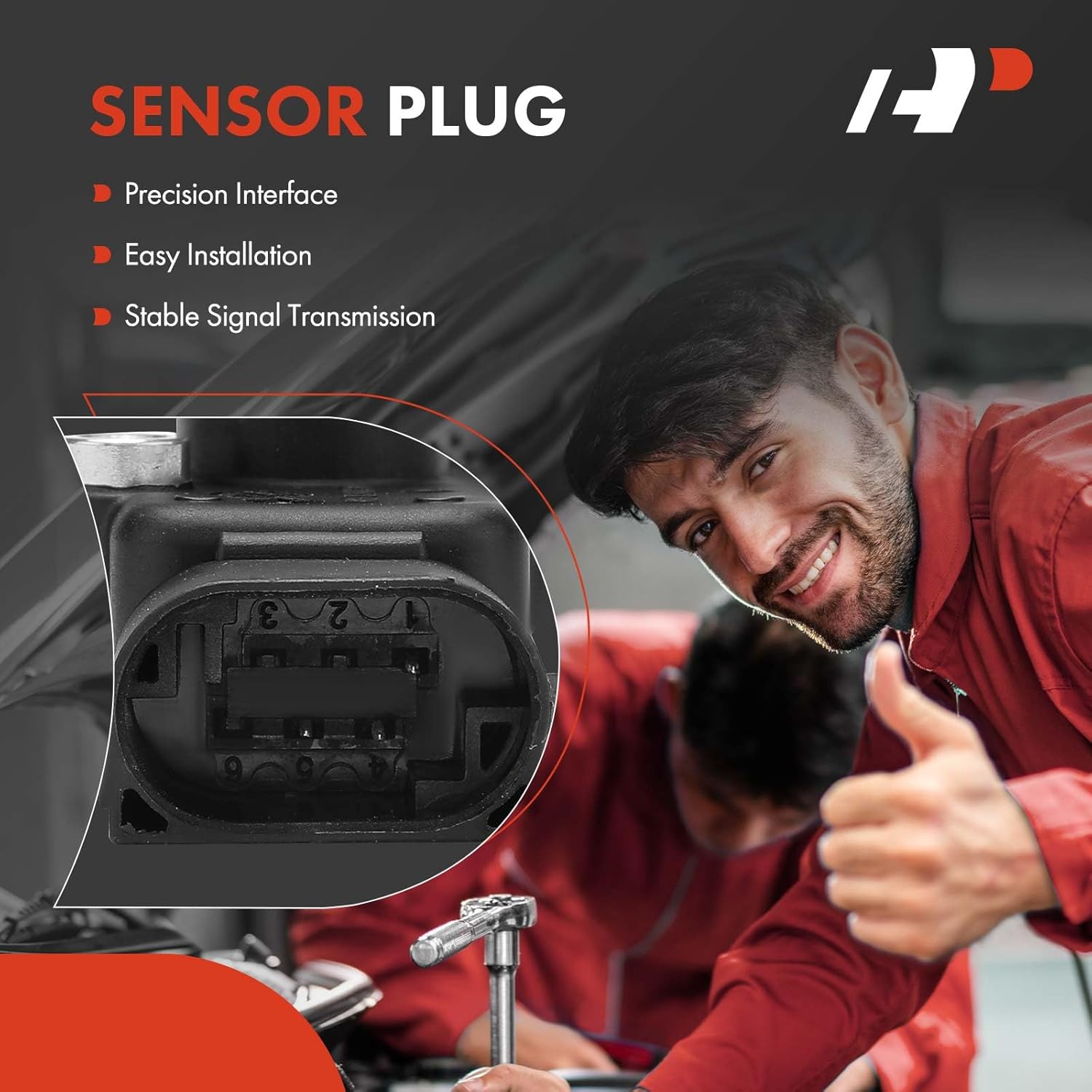 A-Premium Ride Height Level Sensor Compatible with BMW X5 2014-2020, X4 X7 2019-2020, X3 i3s 2018-2019, X1 X2 X6, Front Side, Replace# 37146870200, 37146853747