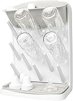 Vista 10 de Ubbi Estante de secado vertical para biberones, organizador de secado para encimera de ahorro de espacio, gris