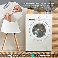 Vista 6 de Beautyrest Heated Blanket, Eletric Throw Blanket, Soft, Warm, Reversible Plush - Sherpa Heating Blanket Throw for Office, Couch, 3 Heat Settings, 2