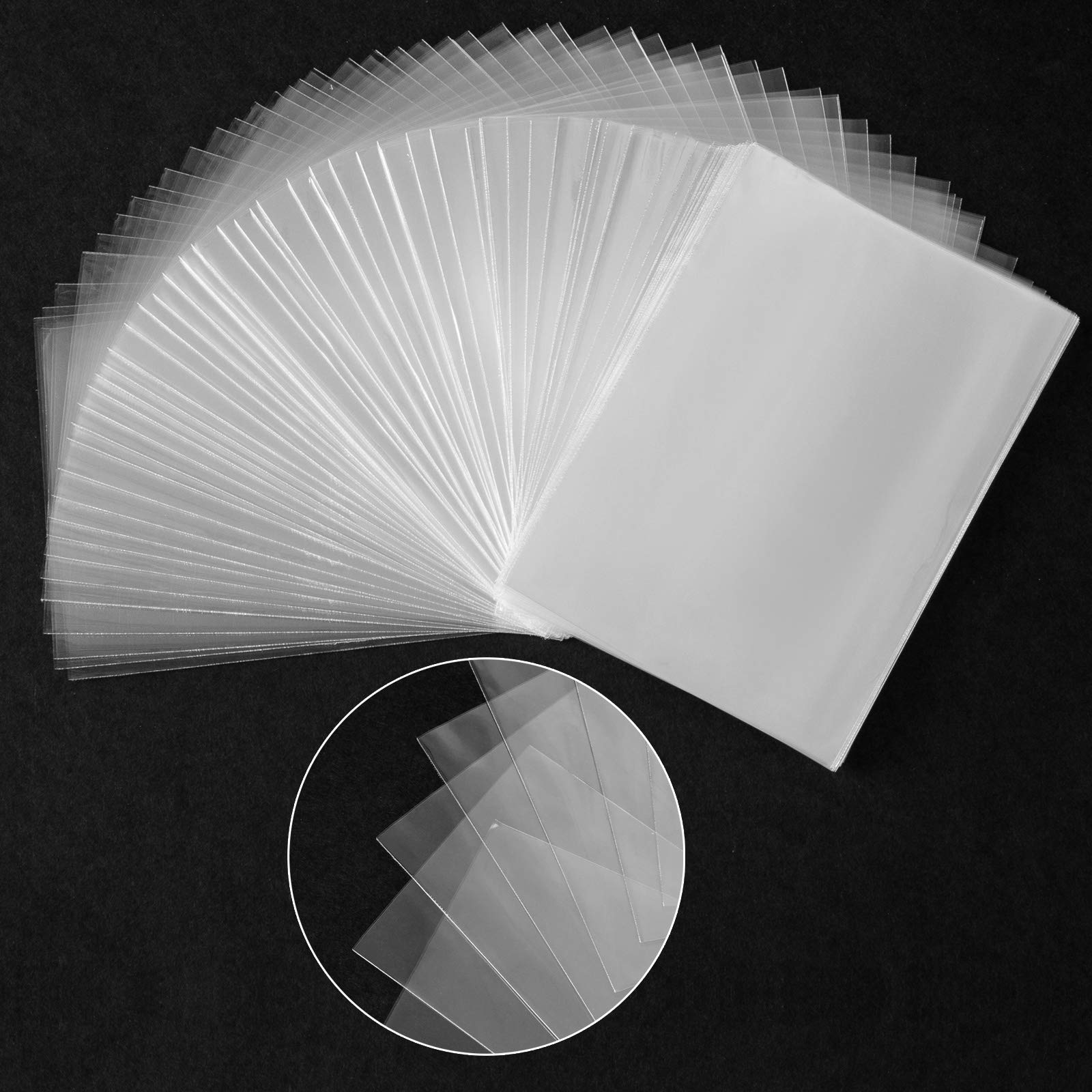 Lot De 300 Sacs Cellophane Transparents Pour Bonbons + 300 Cravates Torsadées Et Ruban - Idéal Cadeaux Et Emballage