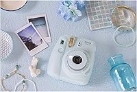 Vista 7 de Fujifilm instax Mini 9 Instant Camera (Ice Blue) with Film Twin Pack Bundle (2 Items)
