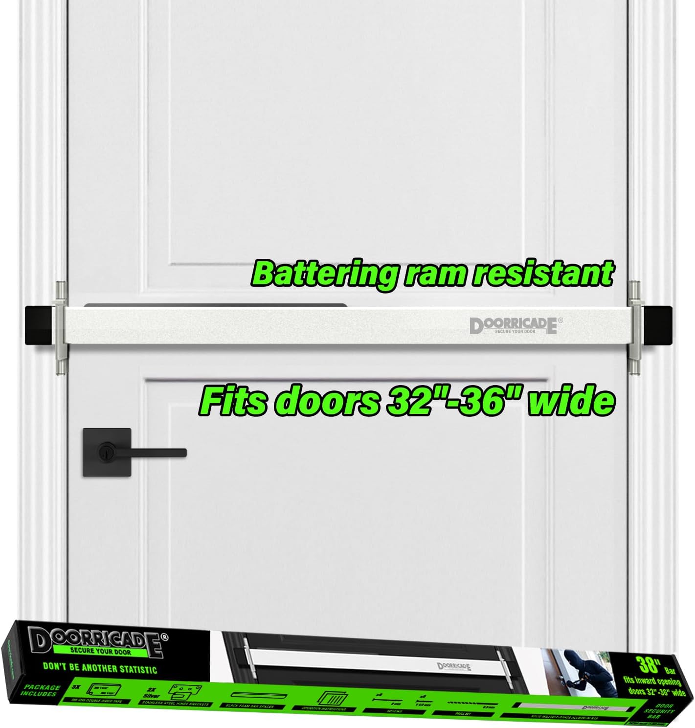 Doorricade Door Bar by Doorricade