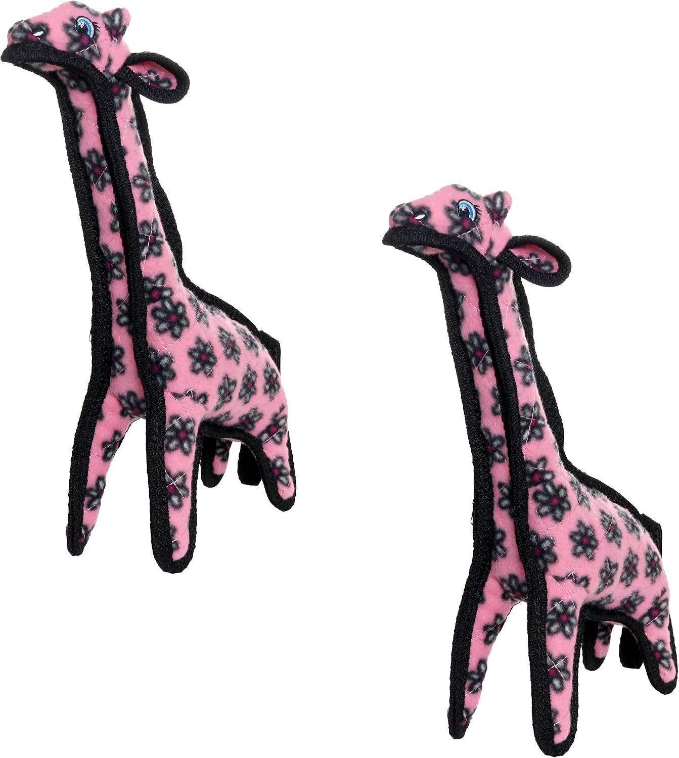 TUFFY® - 2 Pack Original : Giraffe Dog Toy : Ultra Durable Plush Dog Toy with Multiple Layers & Reinforced Seams, Washable and Floats, Original Construction